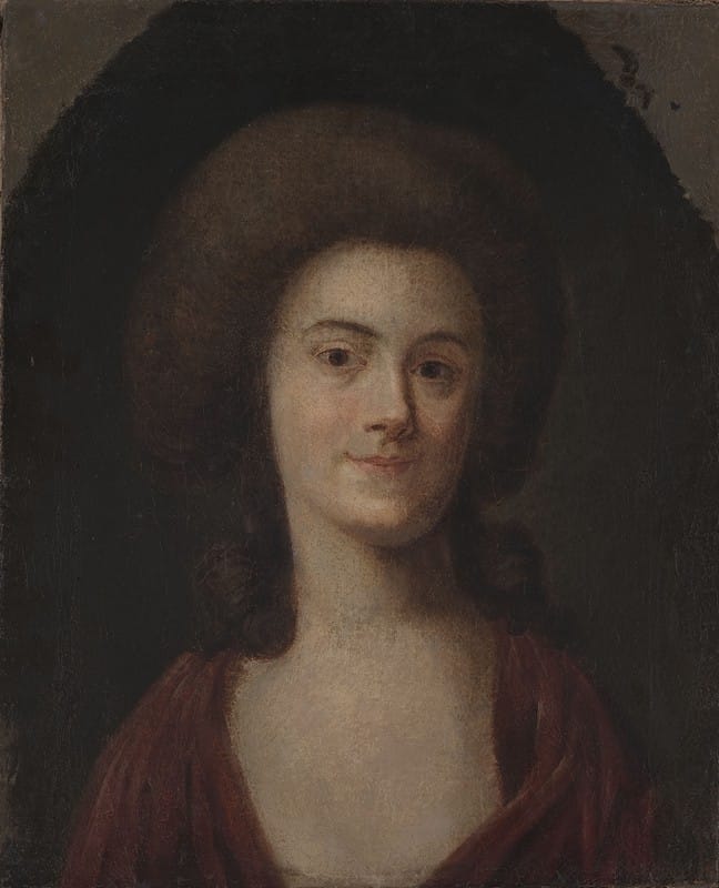 Mateusz Tokarski - Portrait of Maria Wyżewska née Tremon