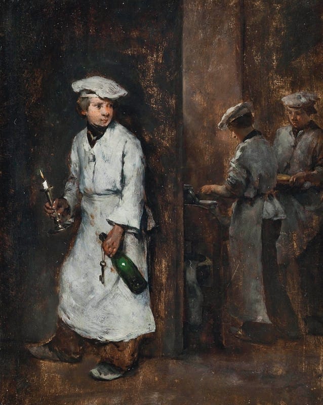 Théodule Ribot - The young sommelier
