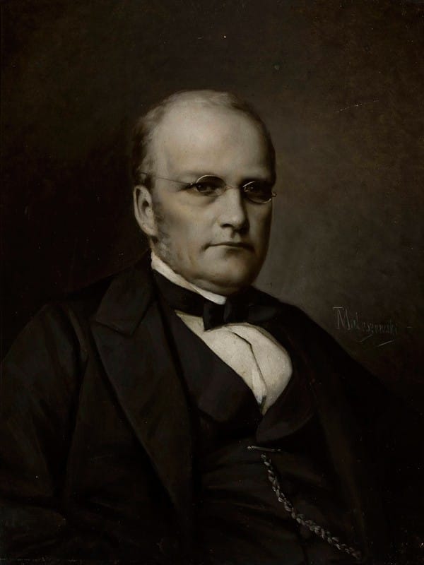 Tytus Maleszewski - Portrait of Stanisław Moniuszko