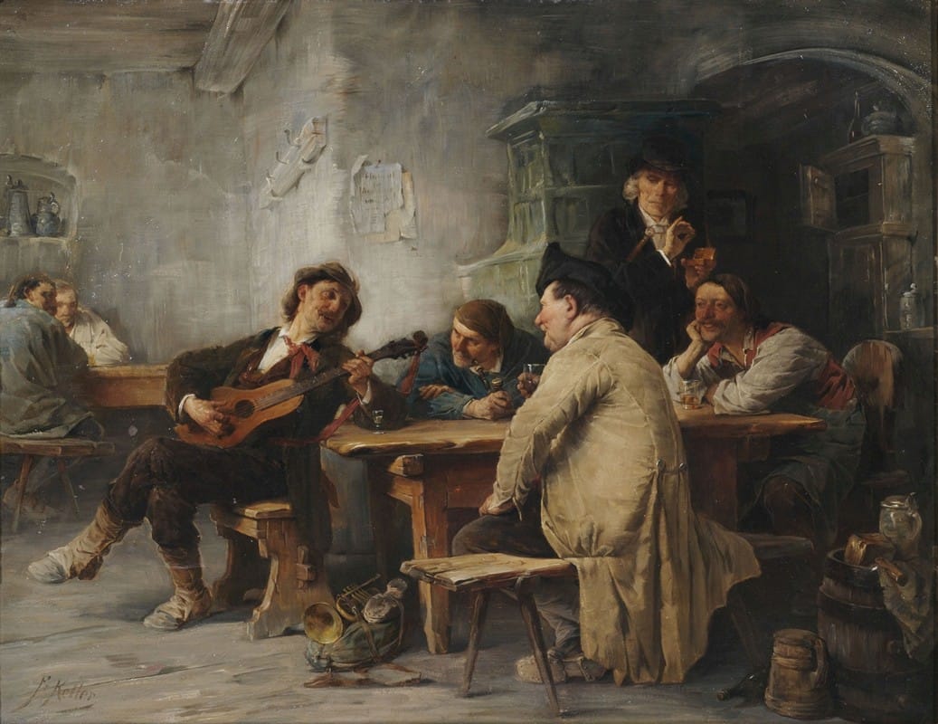 Friedrich von Keller - Der fahrende Sänger