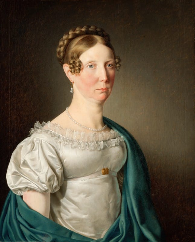 Christoffer Wilhelm Eckersberg - Portrait of a Lady