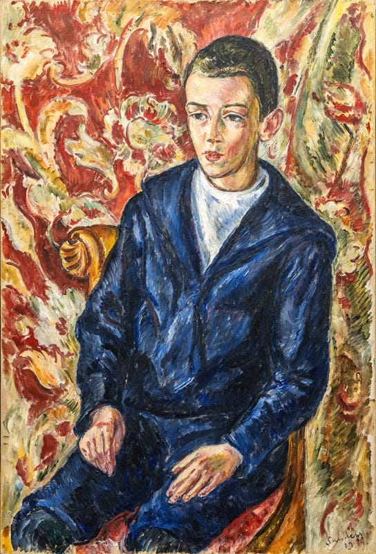 Gösta Sandels - Portrait of a Boy