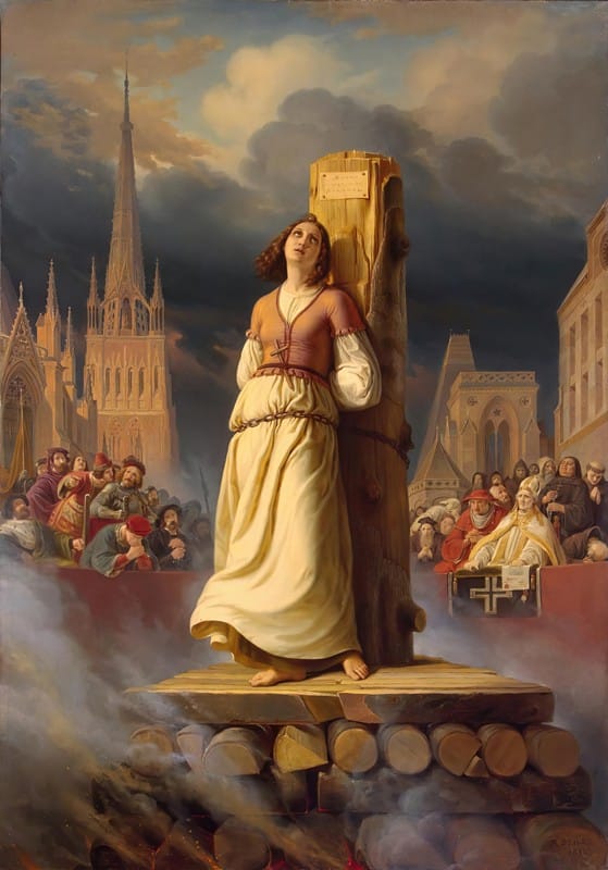 Hermann Stilke - Joan of Arc’s Death at the Stake