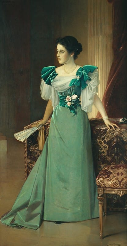 Julius Kronberg - Irma von Geijer, född von Hallwyl (1873 – 1959 )