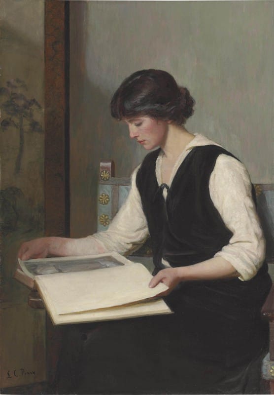 Lilla Cabot Perry - Reading