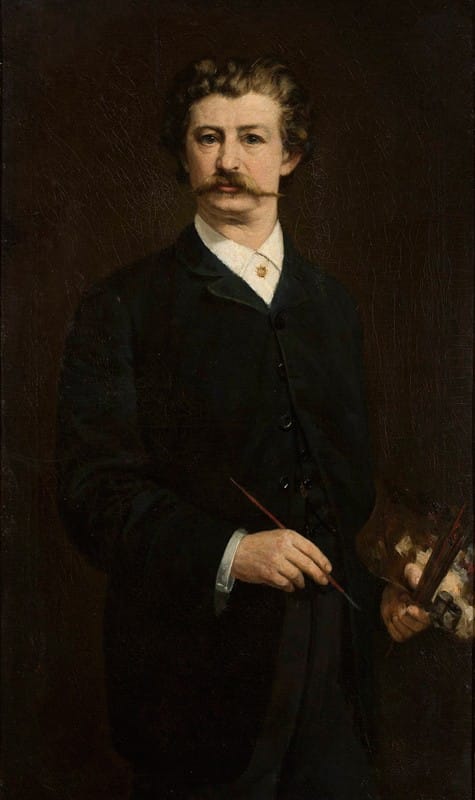 Aleksander Sochaczewski - Self-portrait