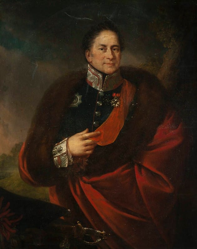 Anonymous - Portrait of general Stanisław Aleksander Małachowski (1770–1849)