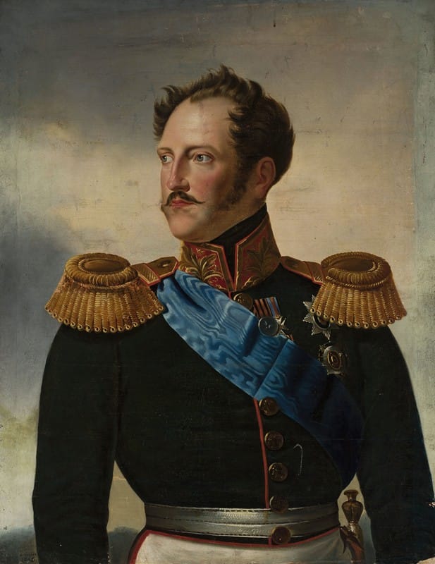 Anonymous - Portrait of Tsar Nicholas I
