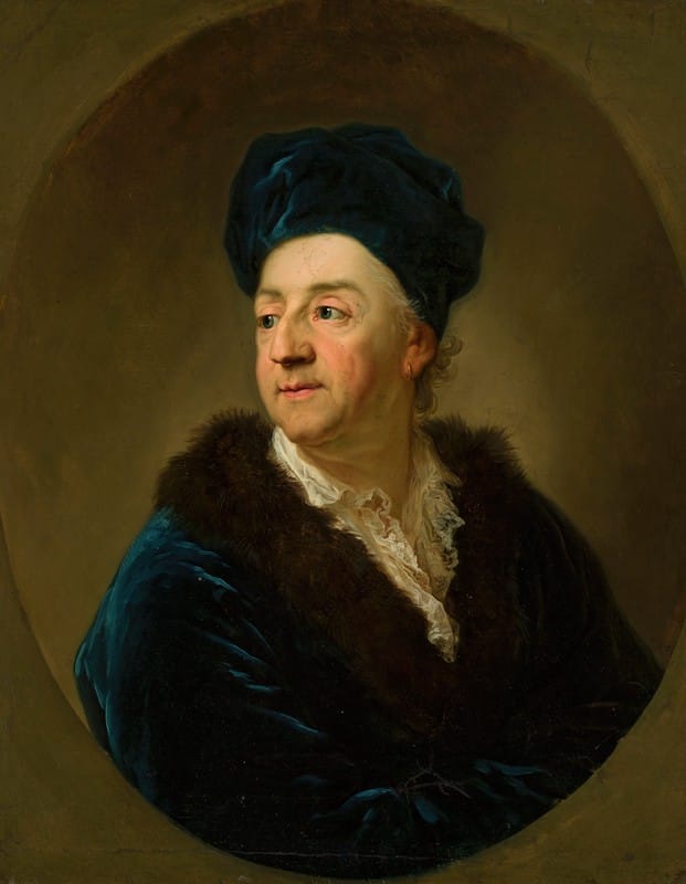 Anton Graff - Portrait of Johann N. Schaffgotsch in a dressing gown