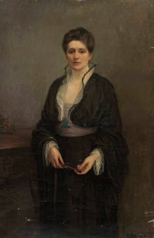 Blanka Mercere - Portrait of the mother