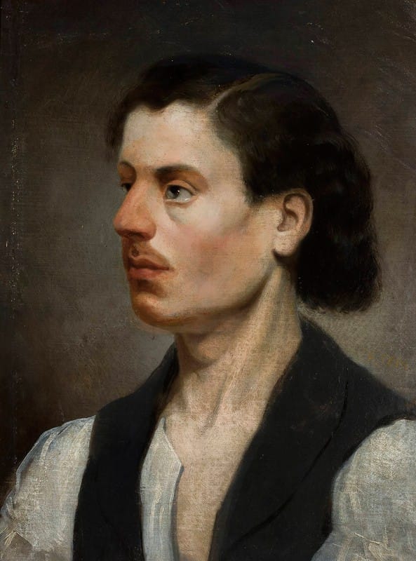 Franciszek Tepa - Self-portrait