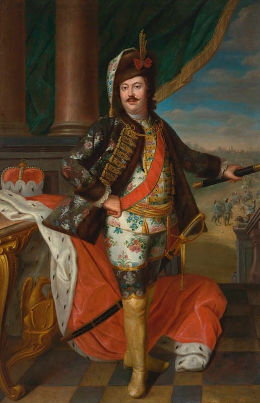 Jakub Wessel - Portrait of Hieronim Florian Radziwiłł (1715–1760)