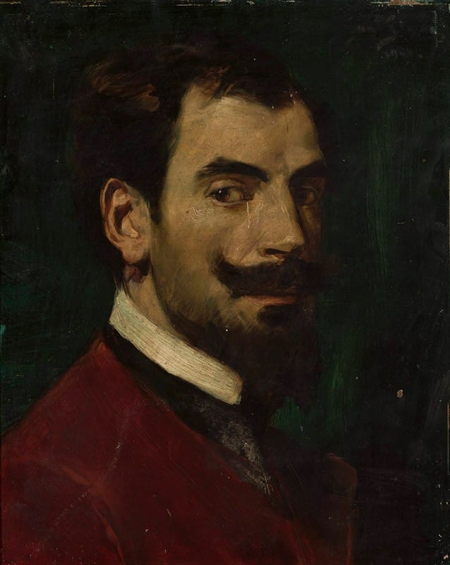 Jan Styka - Portrait of Myrton Michalski