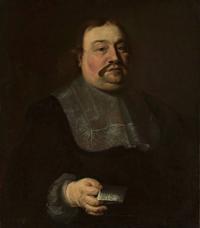 Johann Heinrich Am Ende - Portrait of a man