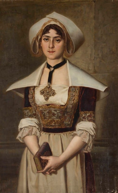 Maurycy Sztencel - Breton woman