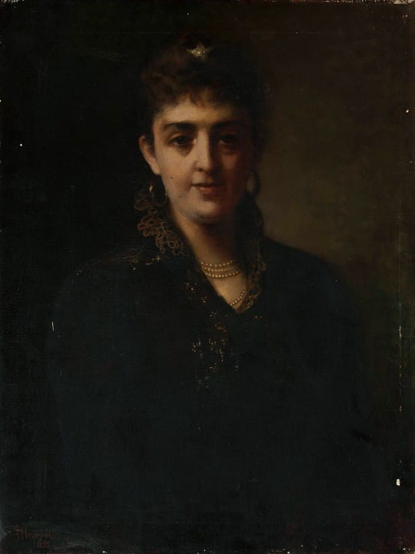 Stanisław Heyman - Portrait of a woman