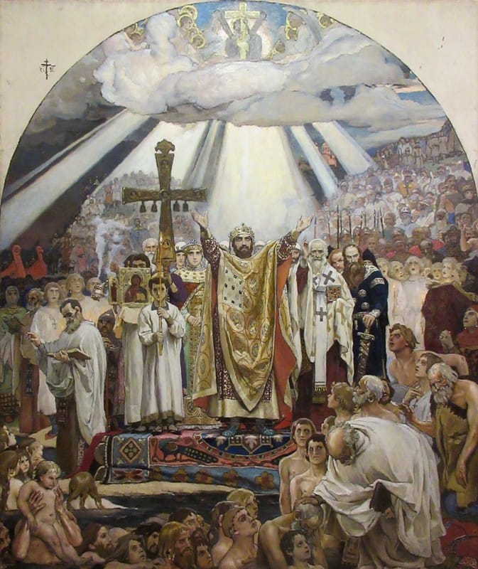 Victor Mikhailovich Vasnetsov - Baptism of Russia