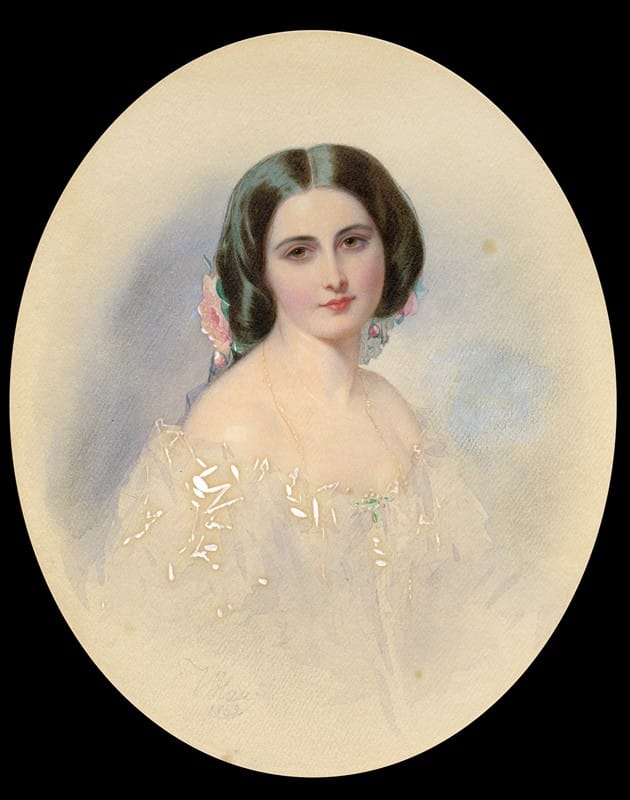Woldemar Hau - Portrait of a Lady