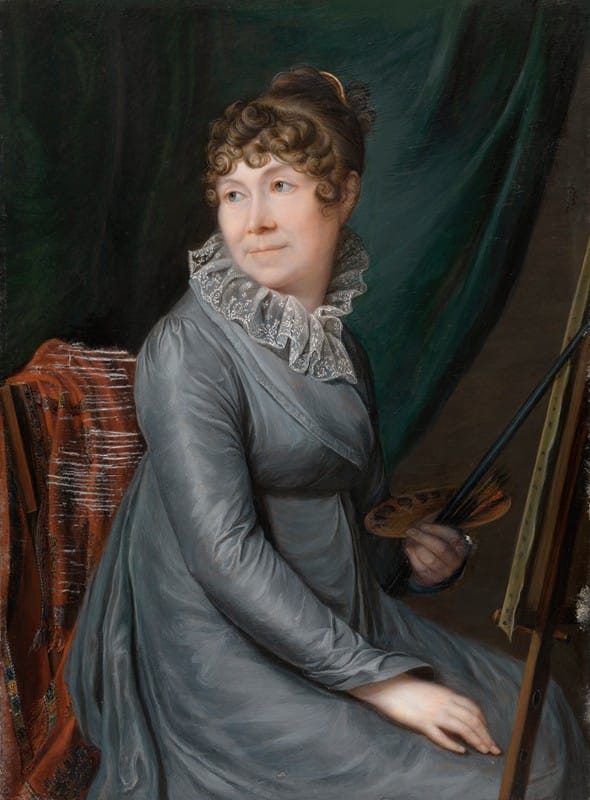 Alexandre Delatour - Marie Simons, Mother of the Artist