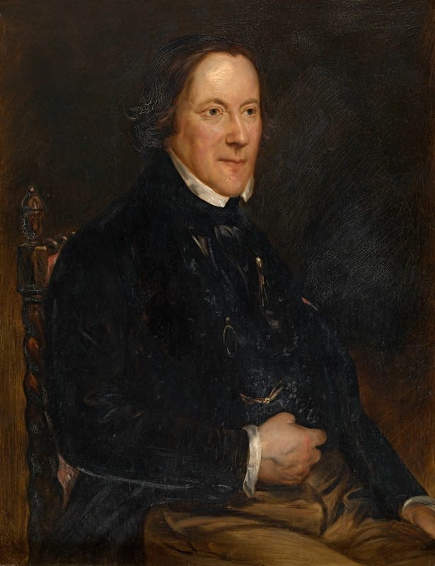 Antoine Joseph Wiertz - Constant van den Nest, Secretary of the Royal Academy of Fine Arts Antwerp