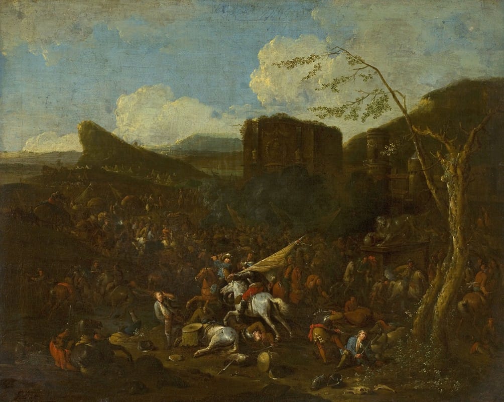 Arnold Frans Rubens - Battle