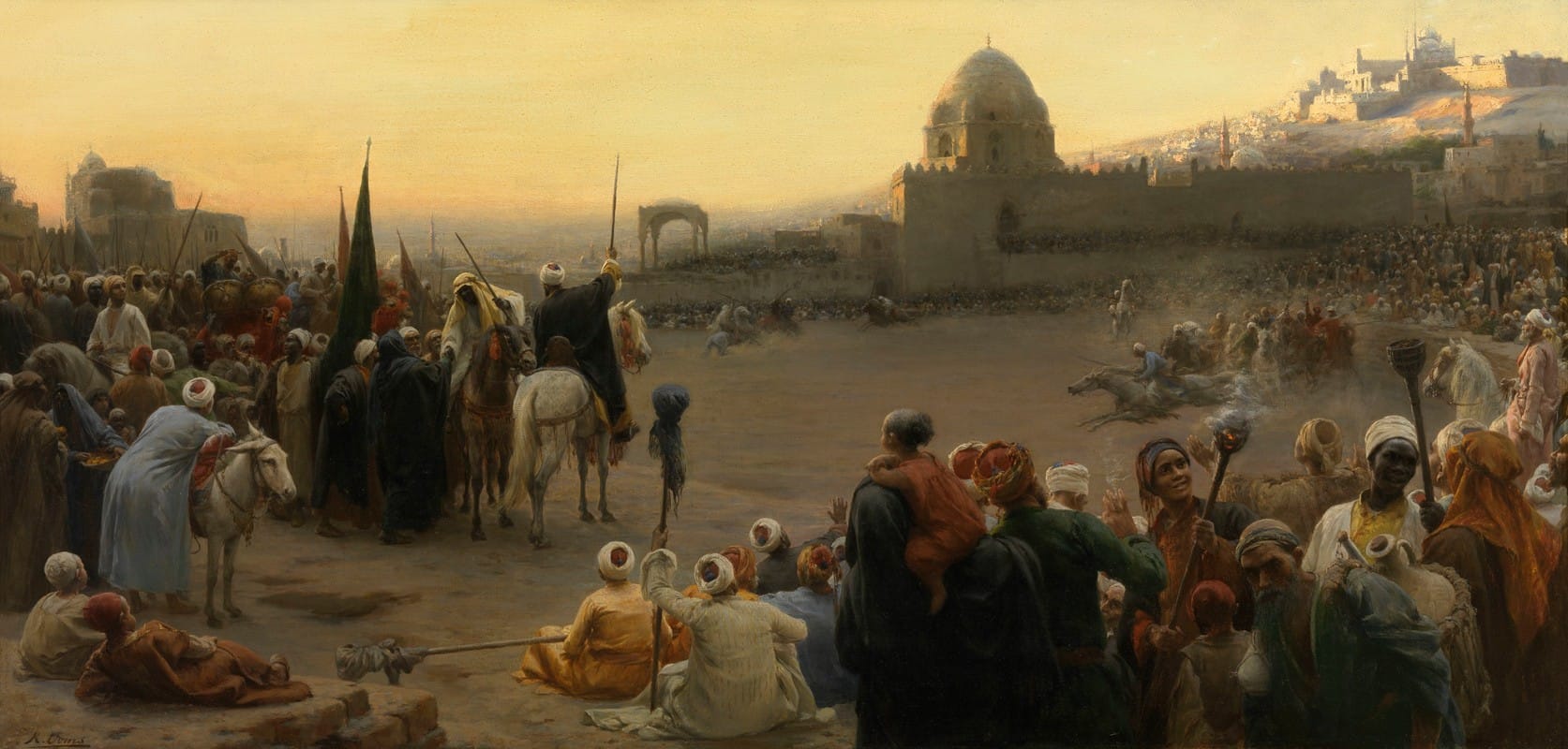 Karel Ooms - Fantasy in Egypt