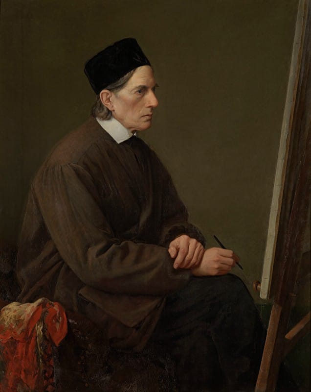 Karl Hoffmann - The Painter Johann Friedrich Overbeck