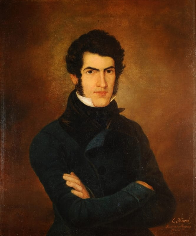 Carlos Morel - Portrait of Don Florencio Escardó