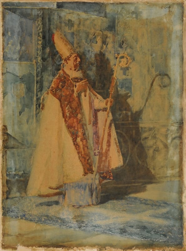 Emilio Caraffa - El Obispo