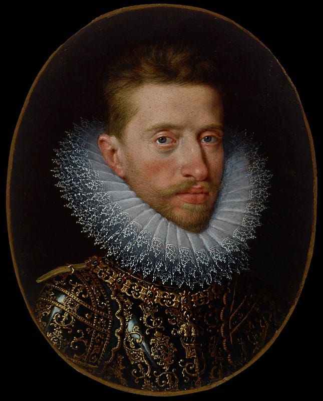 Frans Pourbus The Younger - Archduke Albert VII of Austria (1559–1621), Wearing the Order of the Golden Fleece