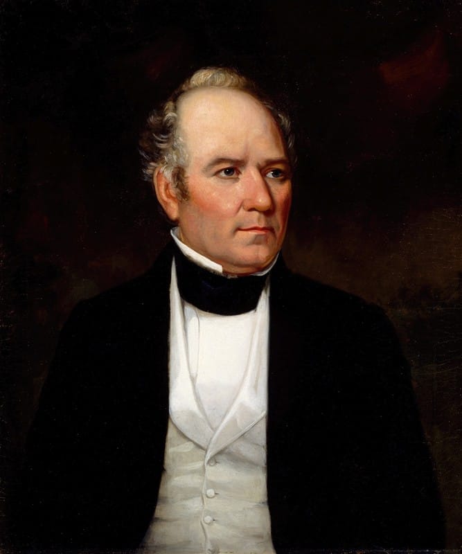 Thomas Flintoff - Portrait of Sam Houston (1793–1863)