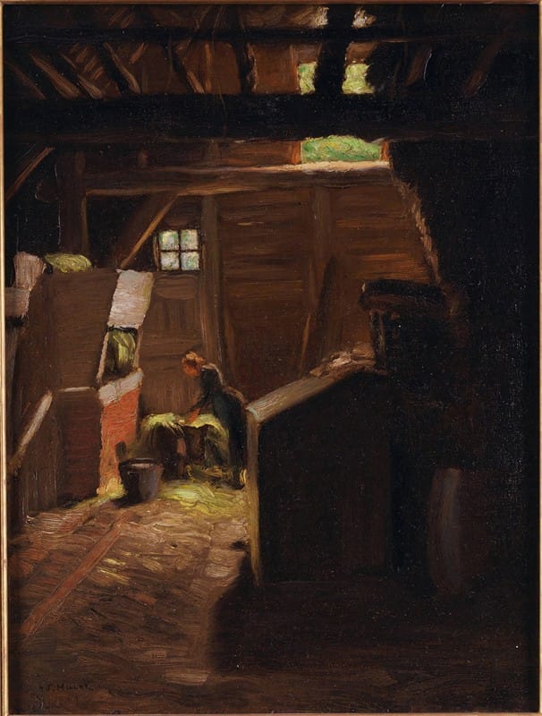 Addison Thomas Millar - In the Barn