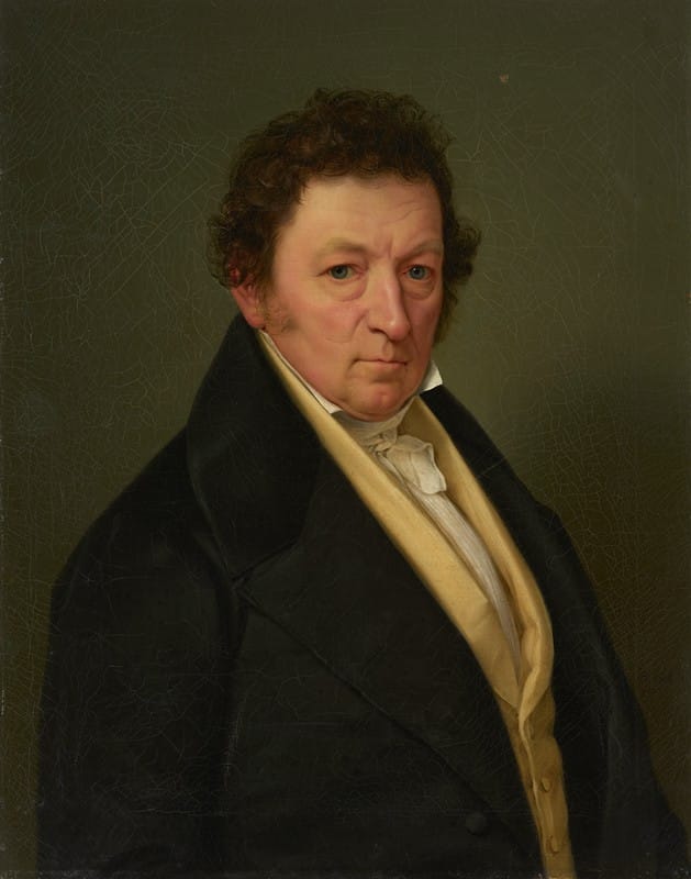 Benjamin Heinrich Orth - Brustbild des Gutsbesitzer Clauß aus Landau