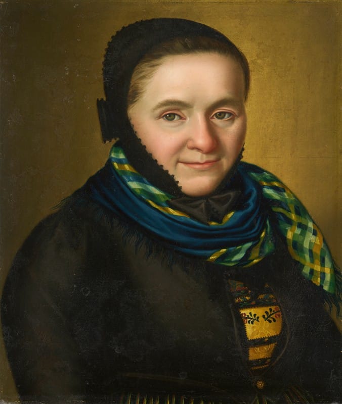Conrad Neukam - Portrait of Kreszentia Faller, née Keßler (1796-1832)
