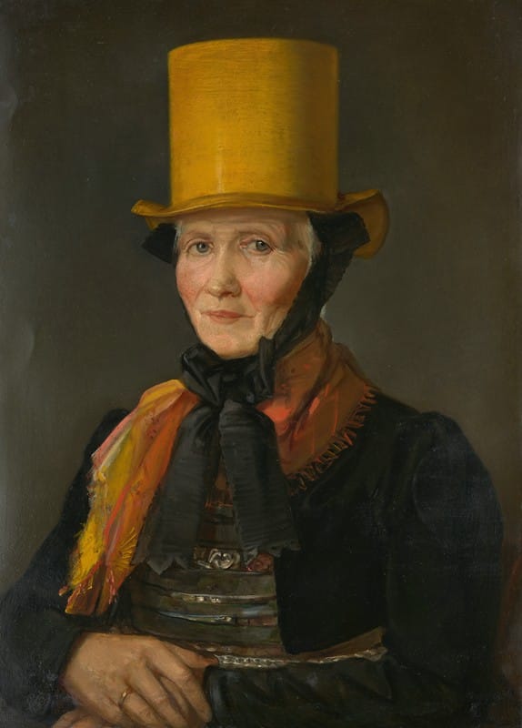 Dionys Ganter - Portrait of Johanna Dold