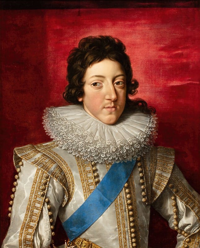 Frans Pourbus The Younger - Louis XIII, King of France (1601-1643), with the Sash and Badge of the Order of Saint Esprit