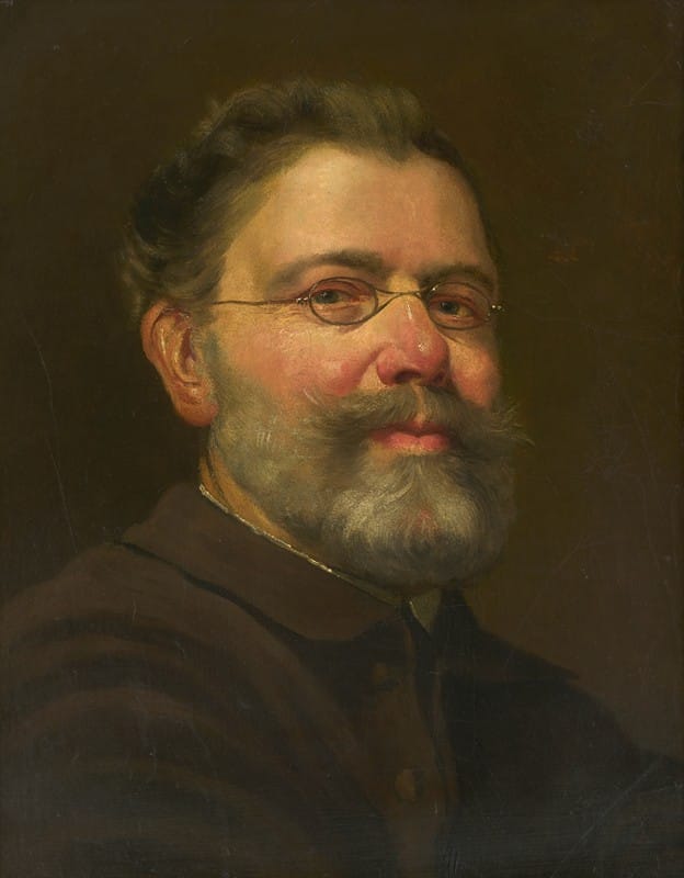 Julius Siegfried Uetz - Self-portrait