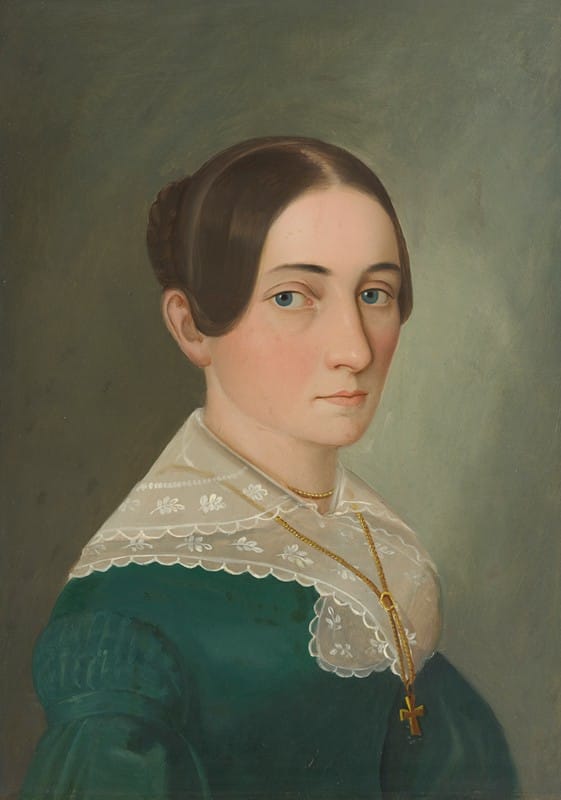 Lucian Reich - Portrait of Frau Jos. Ruch, née Faist