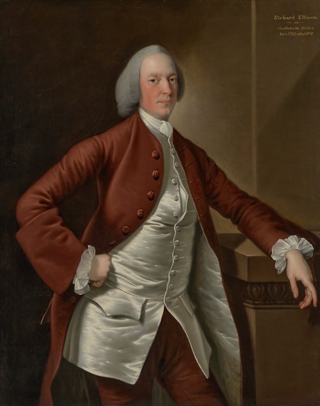 Joseph Wright of Derby - Portrait of Richard Ellison (1722-1797)