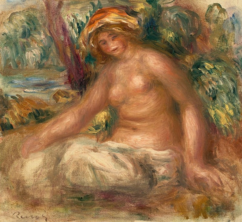 Pierre-Auguste Renoir - Nu assis