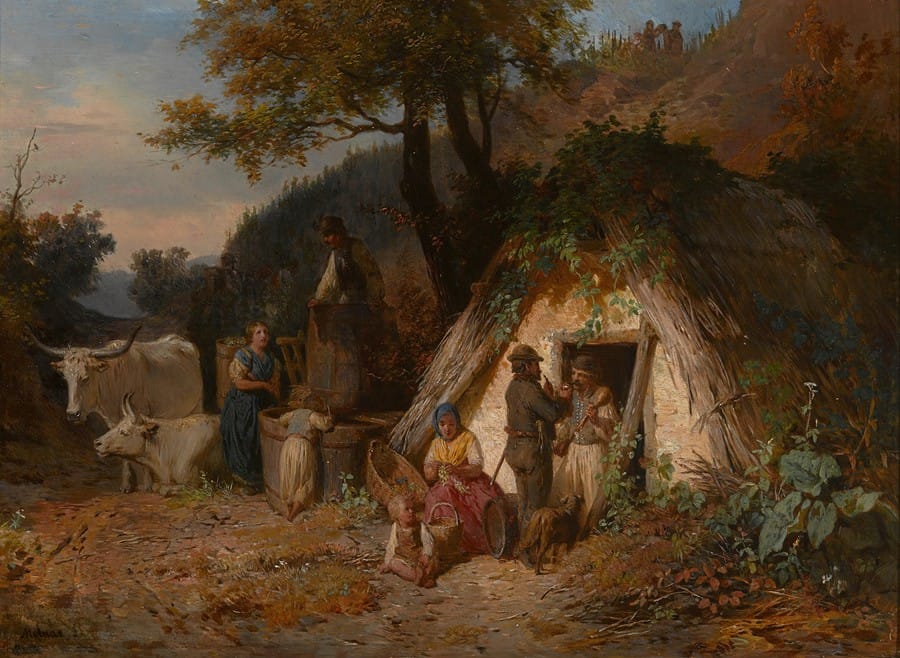 József Molnár - Szüret (Harvest)