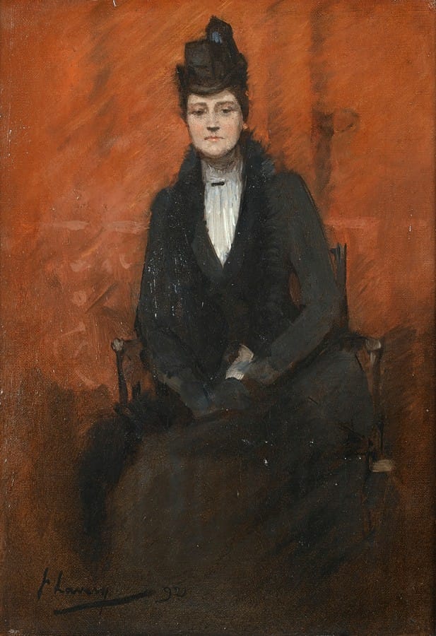 Sir John Lavery - Portrait of Helen Bell