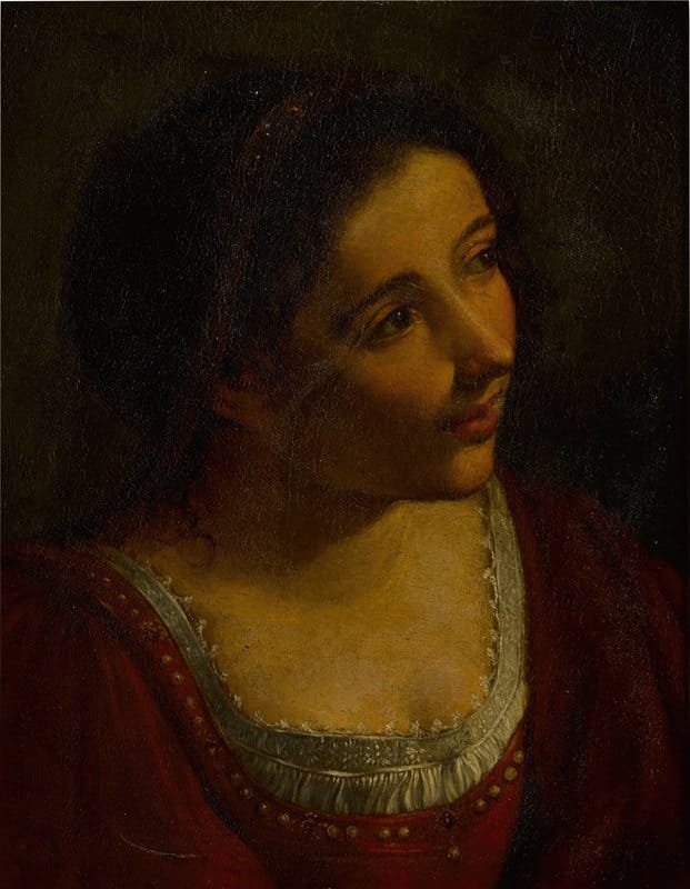 Angelo Caroselli - Bust of a woman
