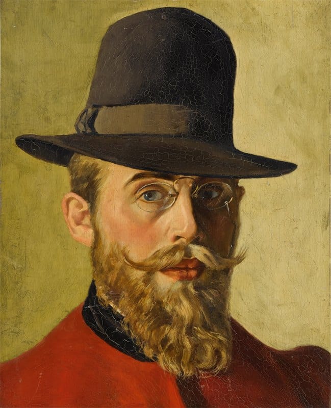 Georges Emile Lebacq - Self-Portrait