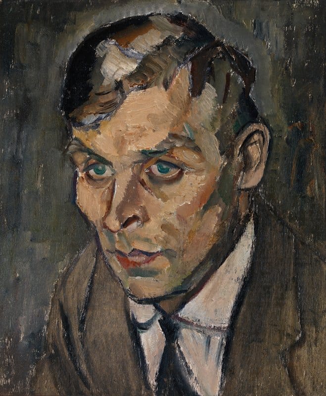 Ilmari Aalto - Portrait of artist Väinö Kamppuri