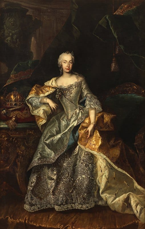 Anonymous - Maria Theresa as Queen of Hungary