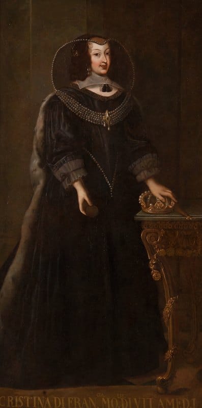 Anonymous - Portait of Cristine of France