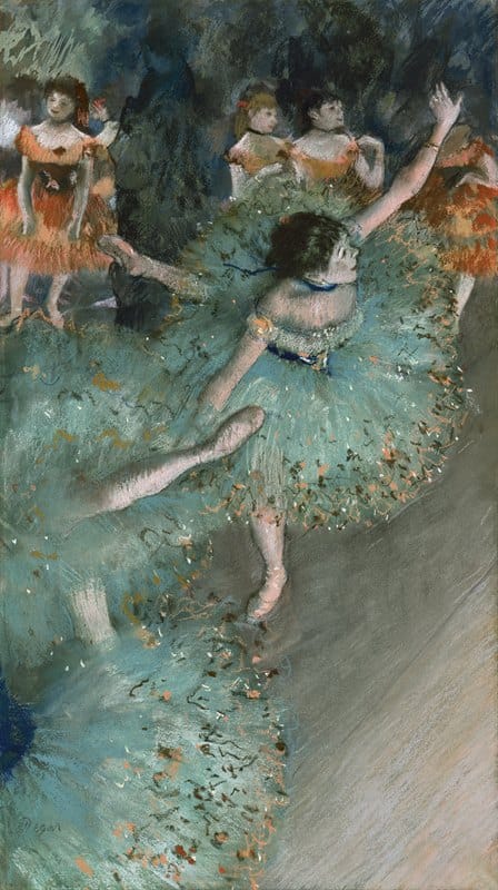 Edgar Degas - Swaying Dancer (Dancer in Green)