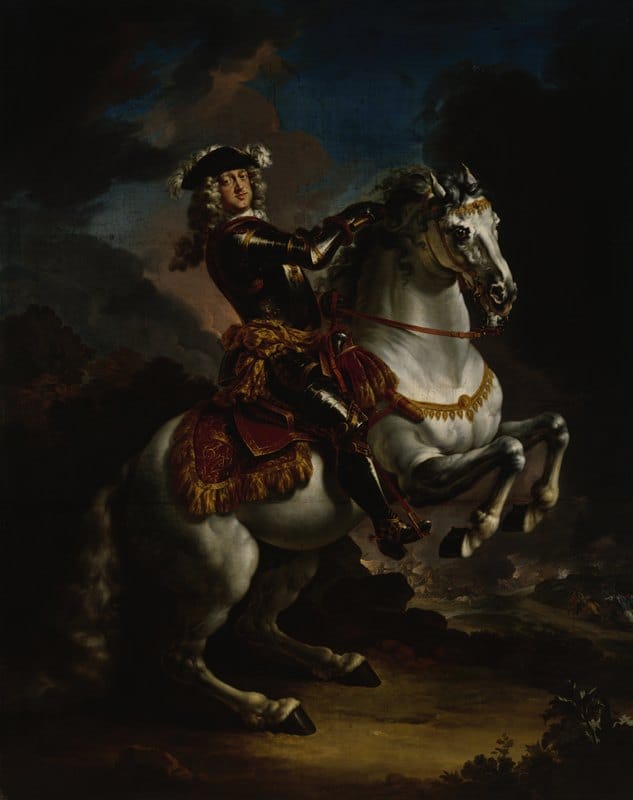 Jan Frans van Douven - Elector Johann Wilhelm von Pfalz-Neuburg on Horseback