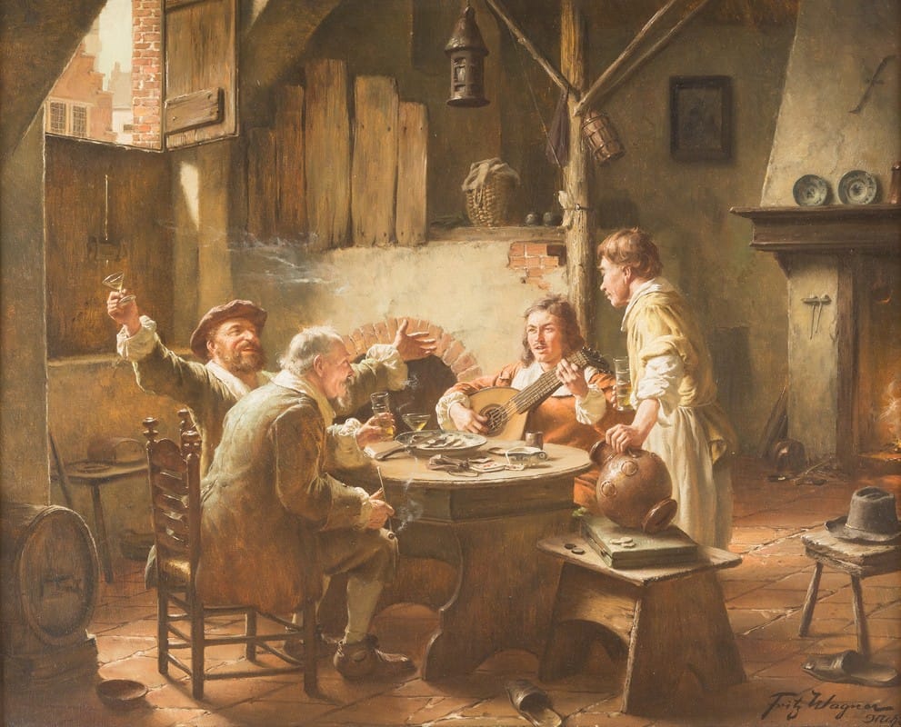 Fritz Wagner - Merry gathering